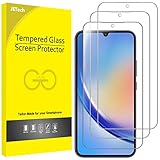 JETech Schutzfolie für Samsung Galaxy A34 5G 6,6 Zoll, 9H Panzer Schutz Glas Folie Displayschutz,...