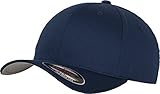 Flexfit Unisex Wooly Combed Baseballkappe, navy, L/XL