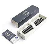 PARKER, Tintenroller (F) und Füllfederhalter (F) Professionals | Monochrome Bronze | + Packung...