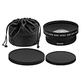 72mm 0.43X Weitwinkel Objektiv für Kamera, Weitwinkel Makro Linse mit 72mm Filterdurchmesser,...