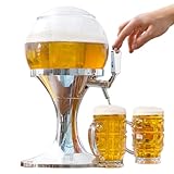InnovaGoods® Bierzapfanlage 3,5 L, Getränkezapfanlage, Kugelbierzapfanlage mit Kühler,...
