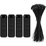 Yhenlovtt PVC-Befestigungsclips für Sichtschutz-Installationsset für – 50/100 Stück,...