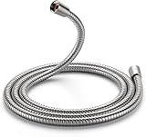 Cobbe Duschschlauch 1,5 m, mit Verdrehschutz, Universal aus Edelstahl Brauseschlauch mit...
