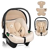 LIONELO ASTRID i-Size Baby Autositz 40-87 cm, Babyschale Gruppe 0+, Rückwärtsgerichtete Montage,...