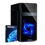 HYPER BYTE® Office PC – Computer mit Intel Quad Core i7 mit 3,9 GHz | 32 GB RAM | 1 TB SSD...