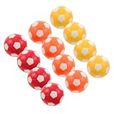 GARVALON 12 Stück Tischfußball Bälle für Mini Kickerbälle mit Glatter Oberfläche Kompatibel...
