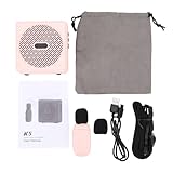 Fockety Kabelloser Sprachverstärker für Lehrer, tragbares Lautsprecher-Megaphon mit...