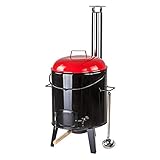 DEMA Eintopfofen Cartagena – Gulaschkanone, Gulaschkessel, Glühweinofen, Holzofen 14 L,...