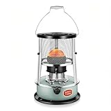 Outdoor Garten Heizstrahler Mobiles Elektroheizkörper für Winter Und Kippschutz,4,6L Klein...