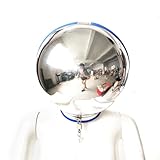 TPTOP Extrem Bondage Sex Halsbänder mit Schlüssel Sklaven Fesseln Metall Helm Maske Edelstahl Kopf...