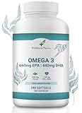 Omega 3 2000 mg ProNatural Pharma | 240 Kapseln | Hohe Konzentration von 660 mg EPA und 440 mg DHA |...