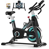 Advamsoler Heimtrainer Fahrrad mit App, Ergometer Hometrainer Fahrrad mit Verstellbarem Widerstand,...