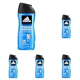 adidas 3in1 Fresh Endurance Duschgel, anregender Duft und langanhaltender Frische, 250 ml (Packung...