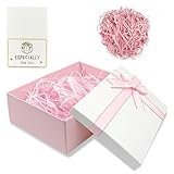 Geschenkbox Mit Deckel, 25x18x8.5cm Geschenkkarton, Luxus Geschenkbox Mädchen Mit Schleife...