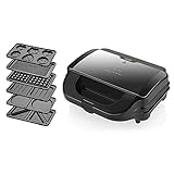 ETA Sandwichmaker 6 in 1 I Sorento Plus I Antihaftbeschichtung für leichte Reinigung ohne Anbrennen...