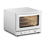 Royal Catering RCCO-2.1 Heißluftofen Konvektomat Kombidämpfer Backofen Edelstahl 2.150 W inkl. 3...