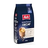 Melitta BellaCrema Decaf Ganze Kaffee-Bohnen entkoffeiniert 1kg, ungemahlen, Kaffeebohnen für...