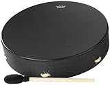 REMO World Percussion Buffalo Drum - 16x3,5' - E1-1316-BE schwarz