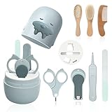 HAGOT 7-in-1 Babypflege Set mit Baby Nagelschere, für Fingernägel und Fußnägel, mit...