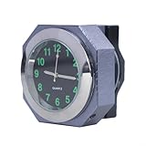 Besttoolifes Motorraduhr aus Aluminiumlegierung, wasserdichte IPX7-Lenkeruhr mit leuchtendem...