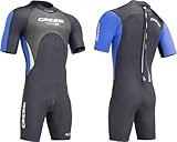 Cressi Med X Men's - Shorty Herren Neoprenanzug Premium Neopren 2.5 mm