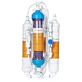Filterelated 2025 Update Osmoseanlage Aquarium mit Spülventil 4-stufige Umkehrosmoseanlage RO+DI...