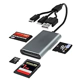Memory Stick Pro Duo Adapter Reader - 4in3 SD/TF/MS/CF/XD Kartenleser auf...
