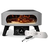 Cozze® 13' Pizzaofen CLASSIC | Gas 30 mbar | Gratis Cordierit Stein | Automatische Einschaltung |...