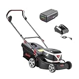 AL-KO 36 V Akku-Rasenmäher 4.05 Li Easy, 40 cm Schnittbreite, Stahlblechgehäuse, für Flächen bis...