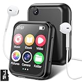 64GB MP3 Player Bluetooth 5.4 mit Kamera, Mini-Design HiFi-Sound Tragbarer Walkman Musik-Player mit...