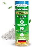 Patronus Biotonnen-Pulver bei Maden, Ungeziefer und üblem Geruch 500g - effektives Biomüll-Pulver...