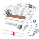 LFPERT P83 Thermodrucker A4,Mobiler Drucker A4,Tragbarer Drucker Kompatibel mit iOS &...