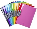 Exacompta 45670E 20er Pack Bewerbungsmappen Clip Design Iderama aus starkem Kunststoff blickdicht...