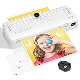 Laminiergerät, Laminiergerät A4 mit schnelles Aufwärmen, A4/A5/A6 Laminiergeräte 80-125 Mic mit...