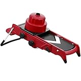 ZHZXBDGQ Gemüseschneider mit V-Klinge Verstellbarer Gemüsehobel Mehrzweckschneider...