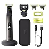 PHILIPS OneBlade Pro 360 Face & Body - elektrischer Rasierer, Trimmer & Bodygroomer, 2 x 360...