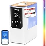 Levoit Top-Fill Luftbefeuchter, Smart Humidifier, Warm&Kalter Nebel max 550 ml/h, bis 40㎡, leise...