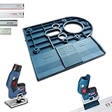 Profi Führungsschienenadapter für Bosch GKF 12V-8 für Makita/Bosch/Festool/Mafell...