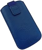 Handyschale24 Slim Case für HTC U12+ Handyschale Blau Schutzhülle Tasche Cover Etui mit...