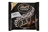 Lindt LINDOR Zartbitter-Schokoladen-Sticks | 4 x 25 g Schokoladenriegel | Mit zartschmelzender...