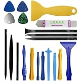 WOLMIK 20 Stück Handy Reparatur Öffnungs Werkzeug Set, 0,1 mm Gebogenes LCD-Bildschirms...