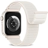 Higgs Nylon Armband Kompatibel mit Apple Watch 40mm 41mm 38mm 44mm 45mm 46mm 42mm 49mm,Sport Solo...