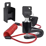 FICOFISE Bremsscheibenschloss: Scheibenbremse Motorrad Schloss, Hochsicherheits Motorradschloss,...