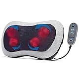 RENPHO Shiatsu Massagegerät mit Fernbedienung, Massagekissen mit Wärmefunktion,...