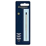 Waterman Ersatzmine für Kugelschreiber | mittlere Spitze | Schwarze Tinte | 1 Stück