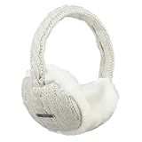 Barts Damen Monique Earmuffs Ohrenschützer, Weiß (OYSTER 0033), One size (Herstellergröße: UNI)