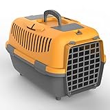 Nomade 2 Hundebox - Transportbox für kleine Hunde und Katzen - 55 x 36 x 35 cm - Kann bis zu 8 kg...