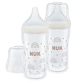 NUK Perfect Match Babyflaschenset | Ab 3 Monate | Passt sich dem Baby an | Temperature Control |...