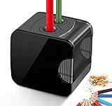 ARPDJK Elektrischer Bleistiftspitzer, Stromversorgung über USB oder elektronischer Spitzer,...