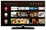 Telefunken Android TV 32 Zoll Fernseher (Full HD Smart TV, Dolby Vision HDR, Triple-Tuner,...